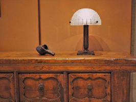 HETTIER & VINCENT  Art Deco Lamp #1
